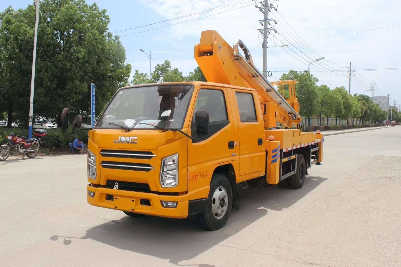 江鈴雙排國六17.5米高空作業(yè)車(chē)