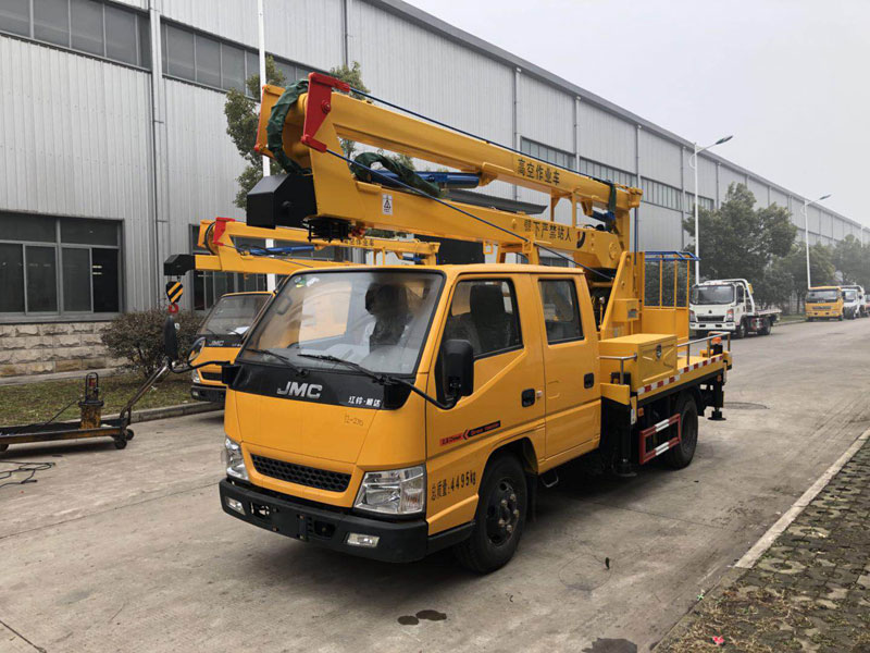江鈴12米藍牌高空作業(yè)車(chē)