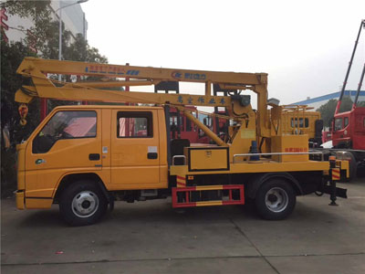 國六江鈴順達12米藍牌高空作業(yè)車(chē)廠(chǎng)家報價(jià)