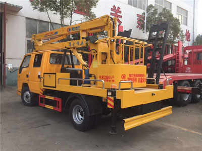國六江鈴順達12米藍牌高空作業(yè)車(chē)廠(chǎng)家報價(jià)