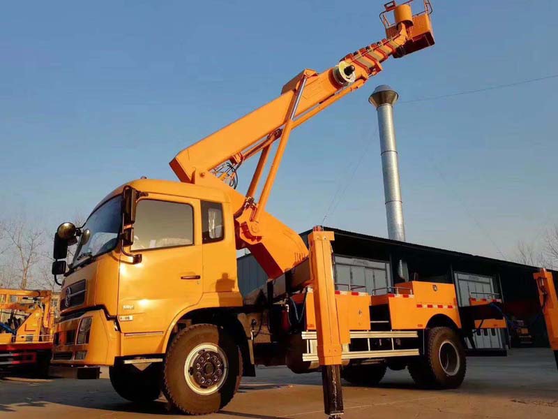 國六東風(fēng)天錦伸縮臂式高空作業(yè)車(chē)