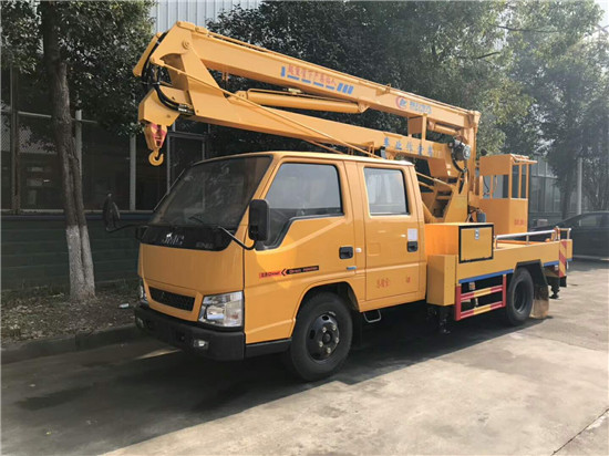 江鈴12米藍牌高空作業(yè)車(chē)，市區暢通無(wú)阻