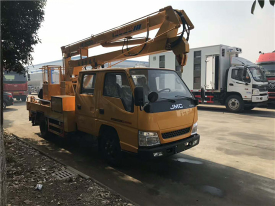江鈴12米藍牌高空作業(yè)車(chē)，市區暢通無(wú)阻