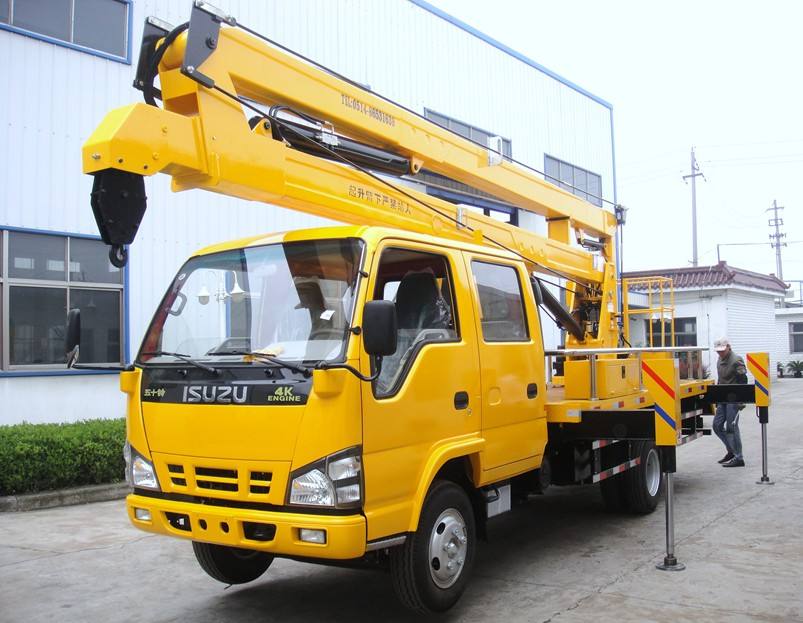 慶鈴五十鈴14米高空作業(yè)車(chē)詳情介紹