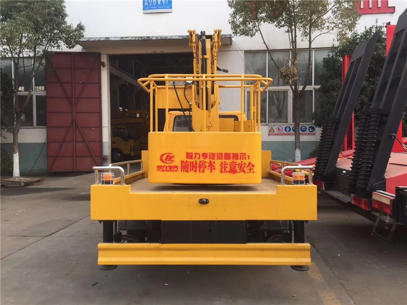 國六江鈴順達12米藍牌高空作業(yè)車(chē)