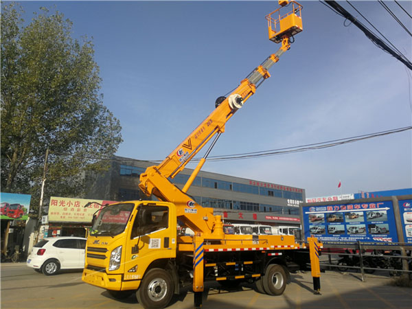 國六江鈴26米伸縮臂高空作業(yè)車(chē)