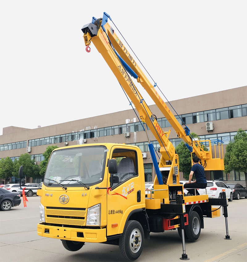 國六解放虎VR 12-13.5米高空作業(yè)車(chē)