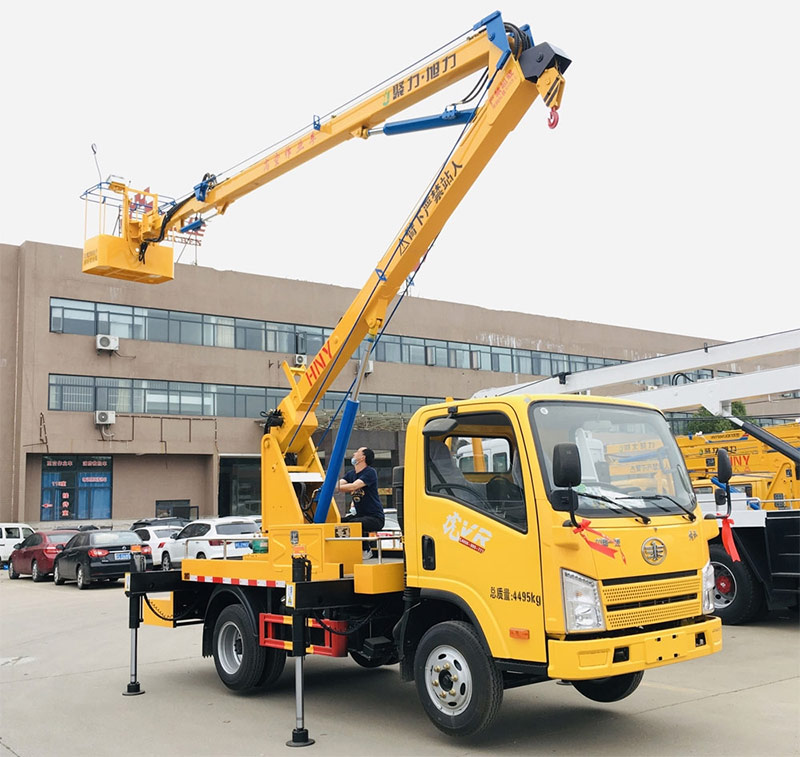 國六解放虎VR 12-13.5米高空作業(yè)車(chē)配置介紹