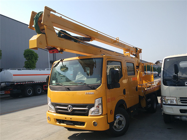 國六標準16米高空作業(yè)車(chē)配置介紹
