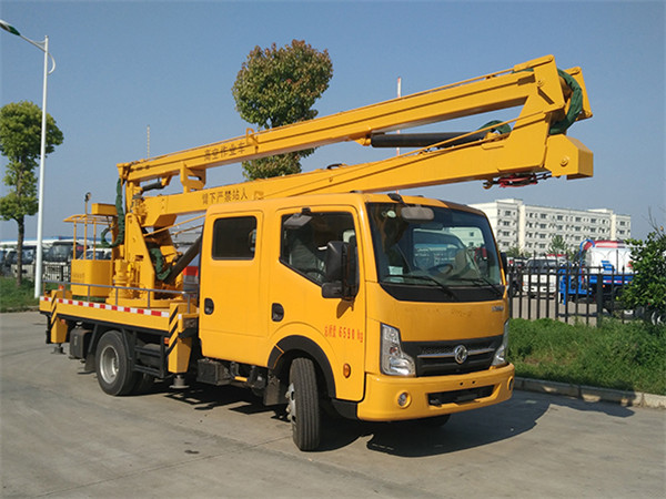 國六標準16米高空作業(yè)車(chē)配置介紹