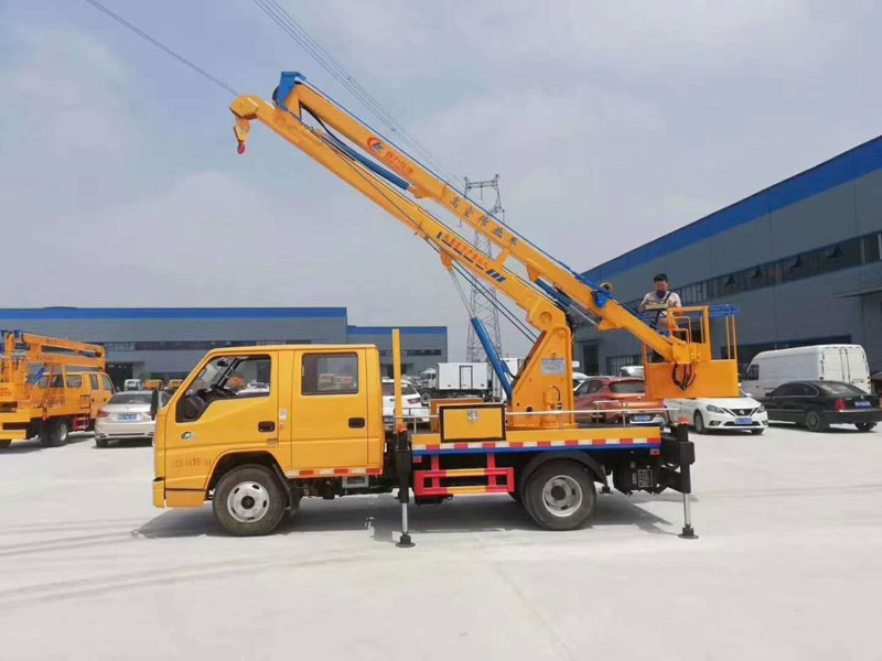 江鈴順達12米藍牌高空作業(yè)車(chē)國六