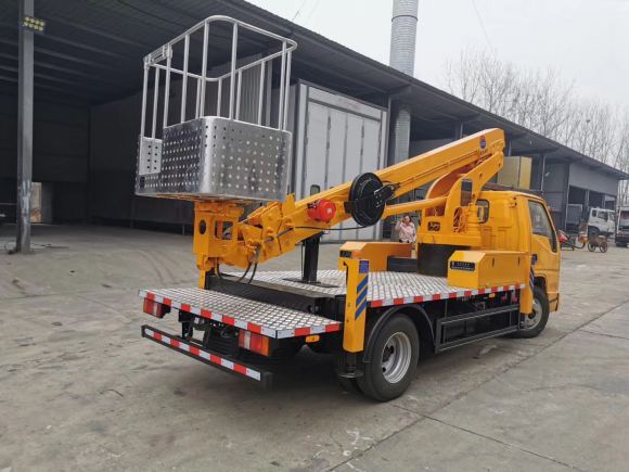 國六江鈴順達藍牌17.5米直臂伸縮式高空作業(yè)車(chē)促銷(xiāo)中