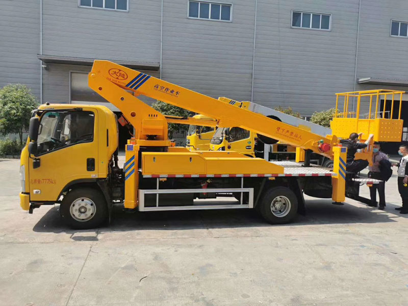 五十鈴25米登高車(chē)配置介紹