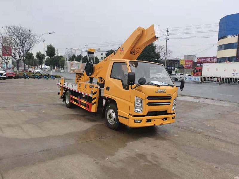 藍牌江鈴21米直臂高空作業(yè)車(chē)