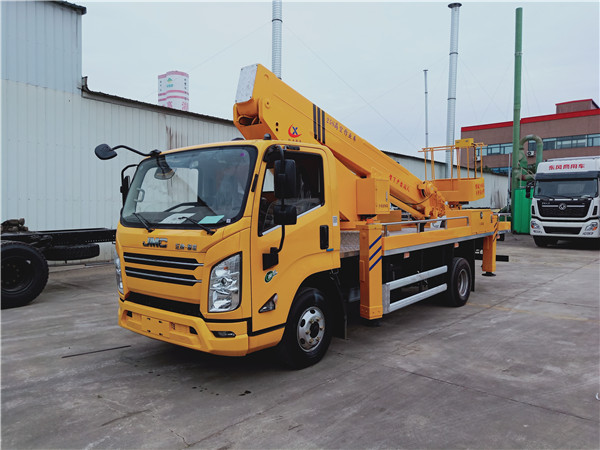 國六江鈴高空作業(yè)車(chē)25米伸縮臂
