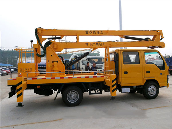 14米高空作業(yè)車(chē)-五十鈴曲臂式高空作業(yè)車(chē)