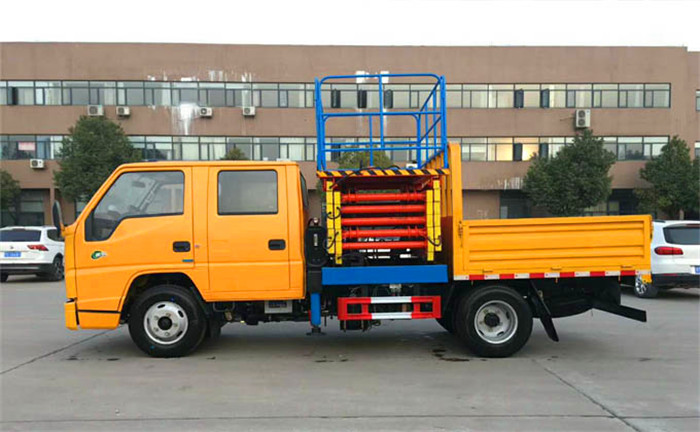 國六藍牌江鈴6-10米高空作業(yè)車(chē)