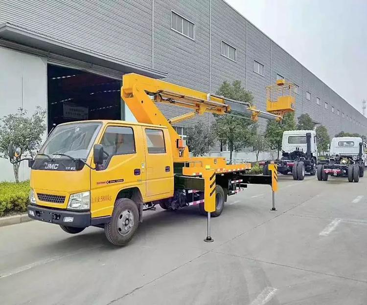 清遠-國六高空作業(yè)車(chē)-東風(fēng)藍牌高空作業(yè)車(chē)
