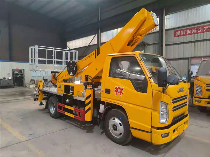 國六藍牌江鈴17.5米直臂高空作業(yè)車(chē)