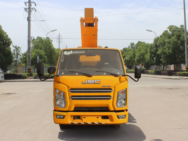 國六江鈴21米高空作業(yè)車(chē)-可上藍牌