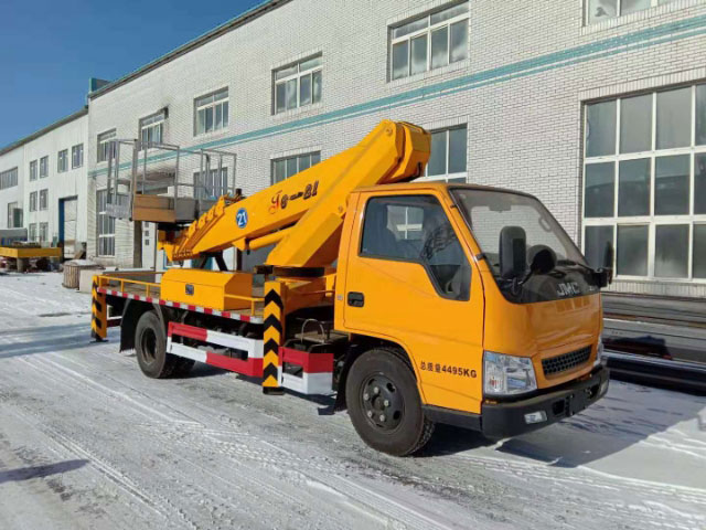 國六江鈴21米高空作業(yè)車(chē)-可上藍牌