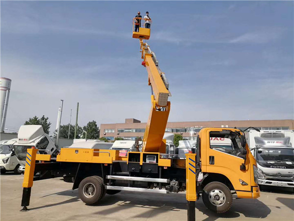 國六江鈴22米伸縮臂高空作業(yè)車(chē)