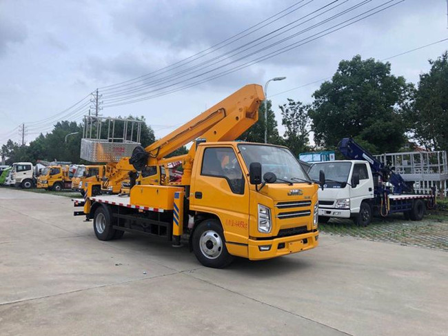 國六江鈴21米直臂高空作業(yè)車(chē)