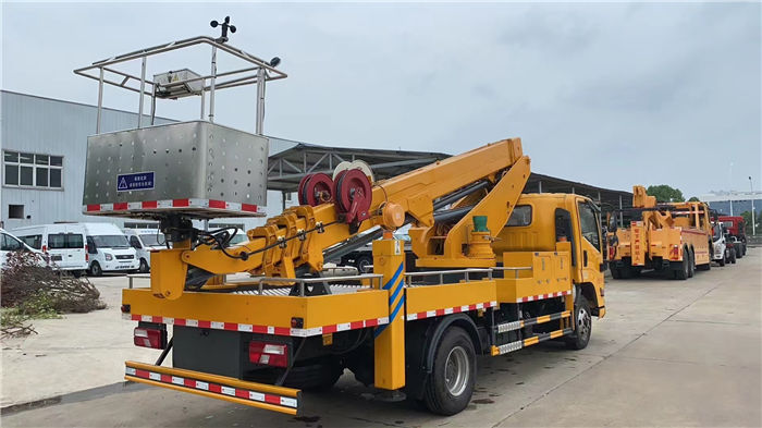 國六江鈴凱銳25米直臂高空作業(yè)車(chē)