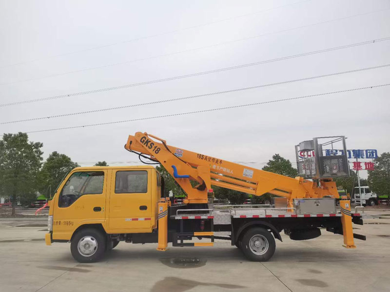 國六?五十鈴雙排18米高空作業(yè)車(chē)