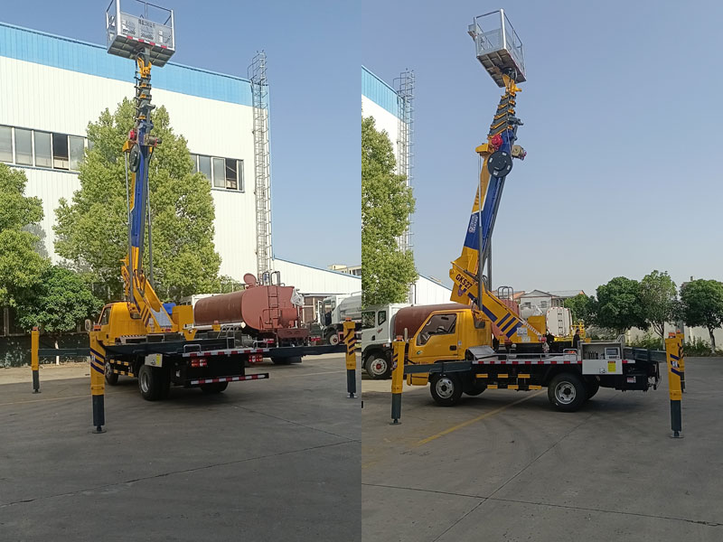 江鈴藍牌27M直臂伸縮式高空作業(yè)車(chē)-CL5042JGKA6DS