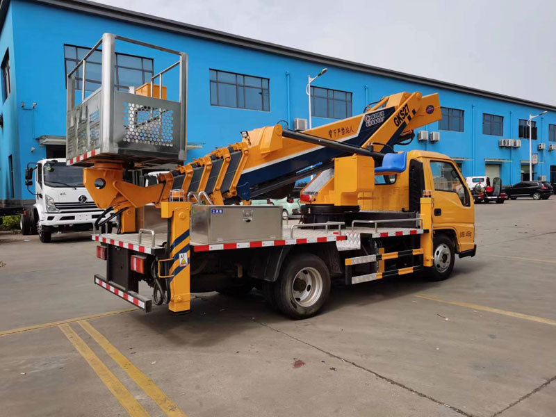 藍牌27米直臂伸縮式高空作業(yè)車(chē)-CL5042JGKA6DS